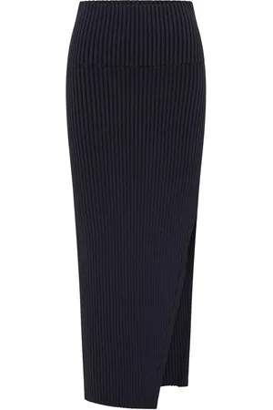 Nicholas Nixie ribbed pencil skirt