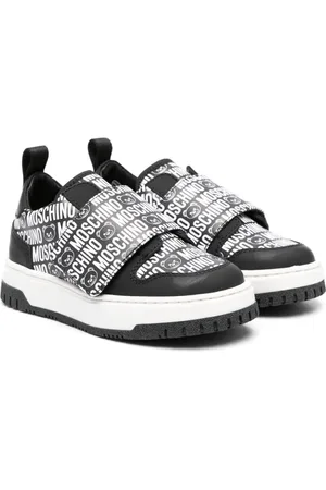 Moschino Logo-print touch-strap sneakers