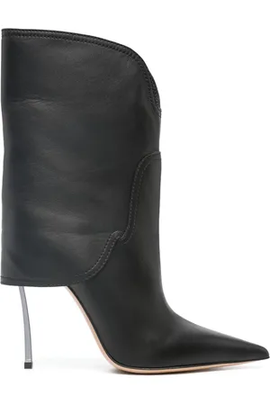 Casadei 100mm leather boots