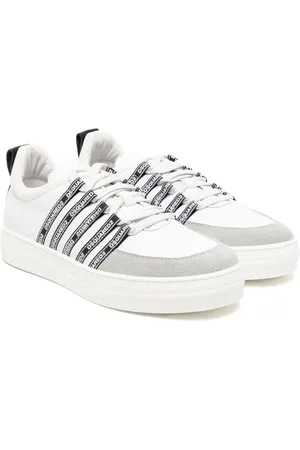 Dsquared2 Logo-print leather sneakers