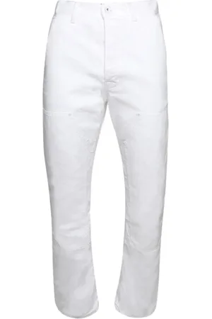Purple Brand Logo-patch wide-leg jeans