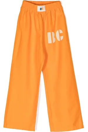 Bobo Choses Logo-print cotton trousers