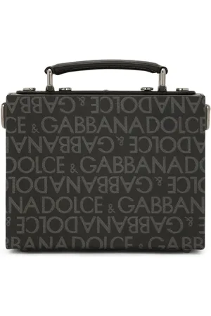 Dolce & Gabbana Logo-print leather mini bag