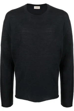 OFFICINE GENERALE Crew-neck long-sleeve jumper