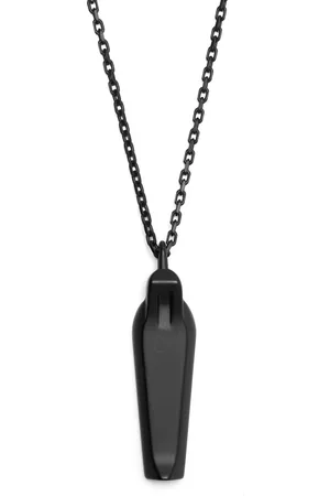 Rick Owens Logo-engraved chain necklace
