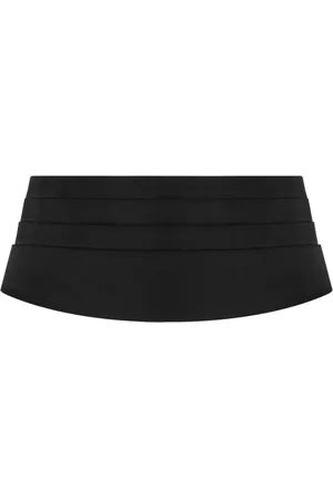 Dolce & Gabbana Folded-design silk belt