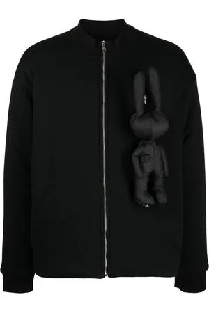 Natasha Zinko Rabbit-appliqu?? bomber jacket