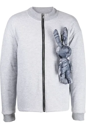 Natasha Zinko Bunny-appliqu?? bomber jacket
