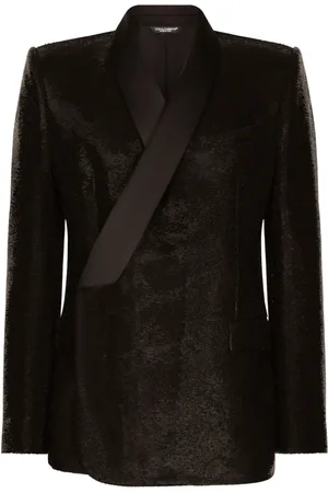 Dolce & Gabbana Single-breasted sequin blazer
