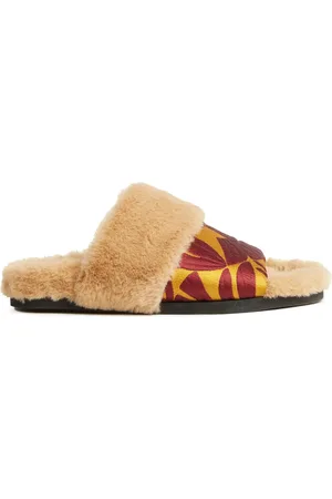 La DoubleJ Winter jacquard slides