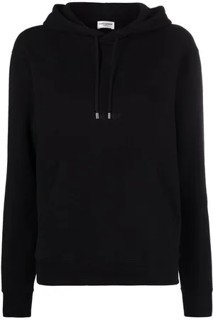 Saint Laurent Logo-print drawstring hoodie