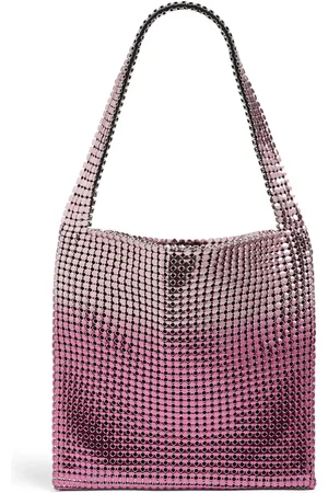 Paco rabanne Pixel metallic hobo tote bag