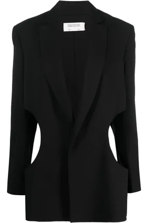 Gauchere Cut-out single-breasted blazer