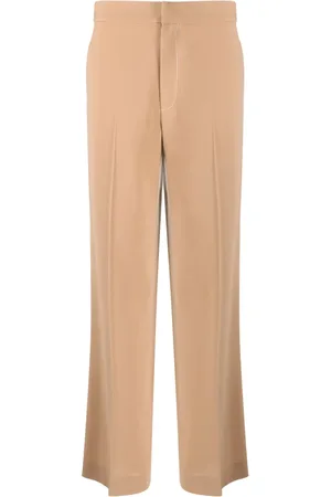 Gauchere Mid-rise straight-leg trousers
