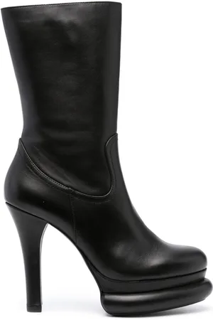 Paloma Barceló 130mm leather ankle boots