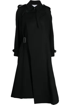 Comme des Garçons Notched-lapels wool coat