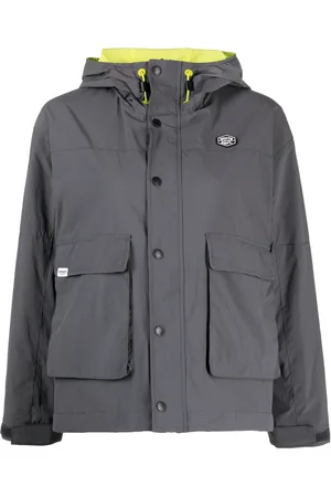 Chocoolate Logo-patch hooded jacket