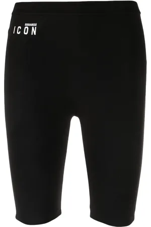 Dsquared2 Icon cut-out cotton shorts