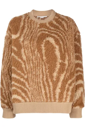 Stella McCartney Graphic-pattern crew-neck jumper