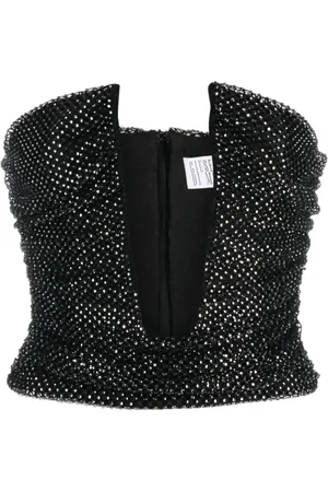 GIUSEPPE DI MORABITO Plunge-style bandeau top