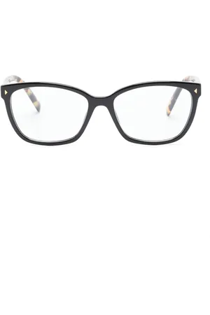 Prada Tortoiseshell-effect square-frame glasses