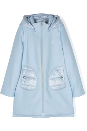 HERNO Panelled-design wool blend coat