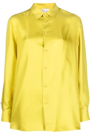RED Valentino Long-sleeve silk shirt