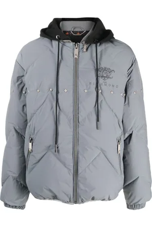 John Richmond Tomio detachable-hood jacket