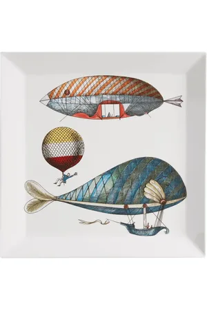 FORNASETTI Palloni n.4 porcelain tray