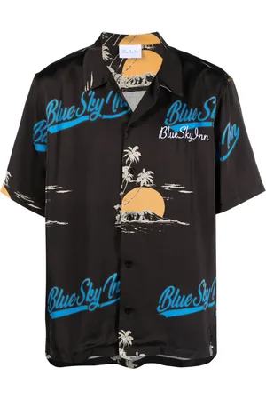 BLUE SKY INN Logo-print short-sleeve shirt