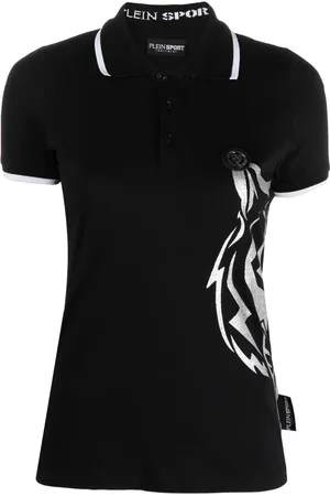 Philipp Plein Logo-print cotton polo shirt
