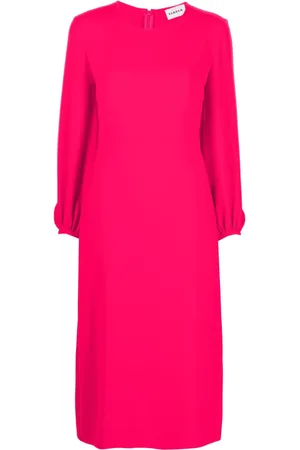 P.A.R.O.S.H. Poet-sleeve midi dress