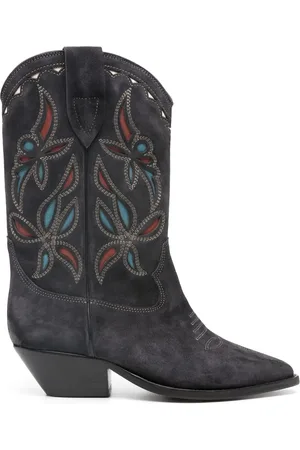 Isabel Marant Duerto Intarsia 50mm leather boots