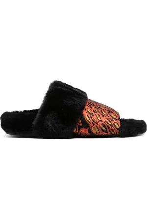 La DoubleJ Winter jacquard slides