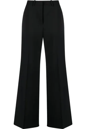 Marine Serre Wide-leg tailored trousers
