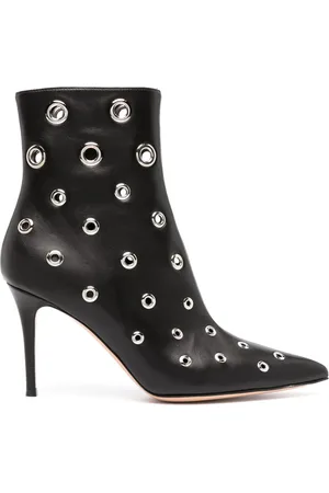 Gianvito Rossi 150mm eyelet-embellished ankle boots