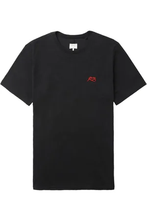 RAG&BONE Logo-embroidered cotton T-shirt