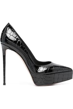 LE SILLA Uma 140mm leather pumps