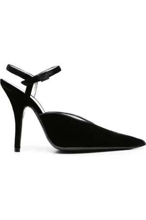 Serafini 125mm pointed-toe velvet pumps