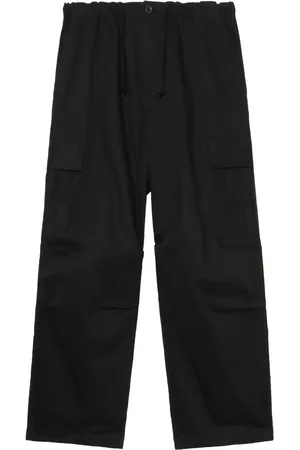 Comme des Garçons Wide-leg cotton cargo trousers