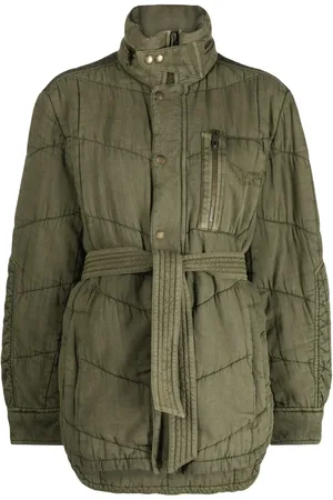 Zadig & Voltaire Kalice belted quilted jacket