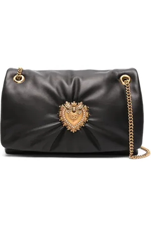 Dolce & Gabbana Medium Devotion Soft leather shoulder bag