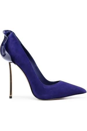 LE SILLA Petalo 120mm suede pumps