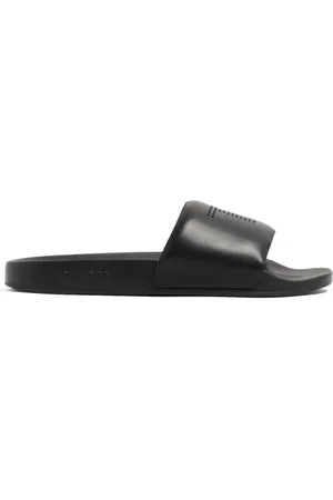 Tom Ford Perforated-logo leather slides
