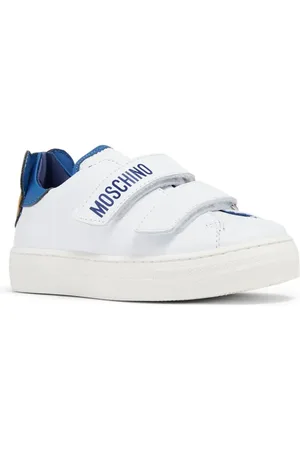 Moschino Teddy Bear touch-strap sneakers