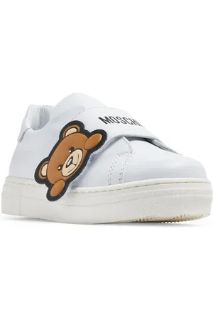 Moschino Teddy Bear touch-strap sneakers
