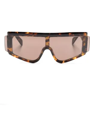 Retrosuperfuture Zed Burnt geometric-frame sunglasses