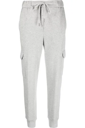 PESERICO SIGN Drawstring cargo track pants