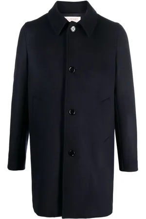 Fursac Classic-collar trench coat