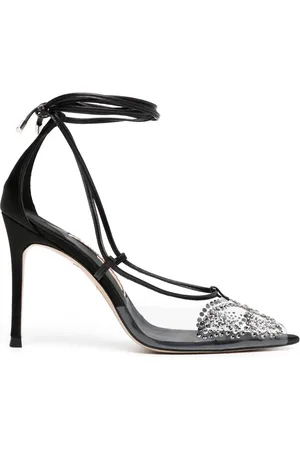 SOPHIA WEBSTER 90mm Aria crystal-embellished pumps